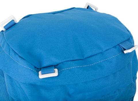 Петли на крышке рюкзака: можно закрепить куртку или шлем - Яркий и удобный рюкзак для путешественников старше 6 лет Wokin lilac