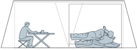 Вариант с подвешиванием спальни. Очень просторный тамбур можно использовать под столовую.. Инструкция по Victoria 5 Luxe