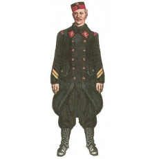 Униформа бельгийской пехоты 1914-1918 годов