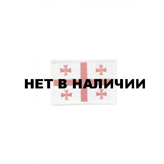 0129 Шеврон Флаг Грузии