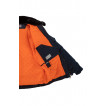 Куртка полетная зимняя с воротником из натурального меха смесовая  м.5328