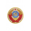 0369 Шеврон Герб СССР на бежевом фоне