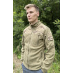 4299 Куртка мужская поларфлис коричневый