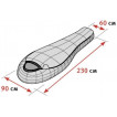 Мешок спальный MARK 27SB кокон, flecktarn, 230x90x60, 7227.022