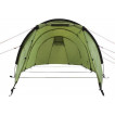 Трехместная туристическая палатка-полубочка с большим тамбуром KSL Half Roll 3 зеленый