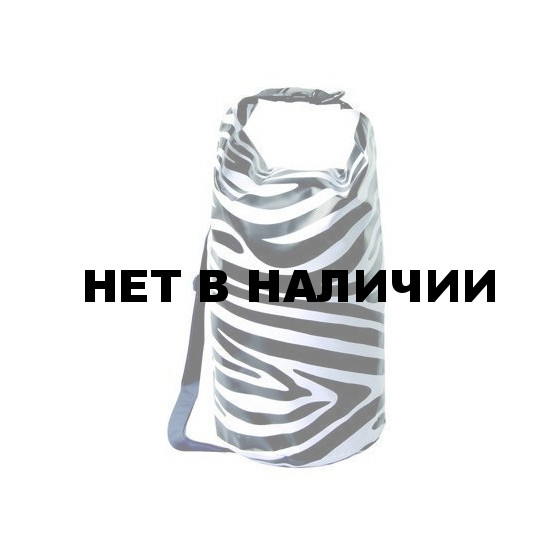 Гермомешок Зебра с плечевым ремнём 20 л AceCamp Zebra Dry Sack with strap, 20L 2467