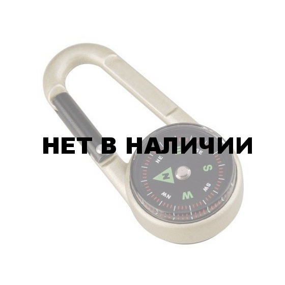 Карабин с компасом и термометром (упак=10 шт), 3135