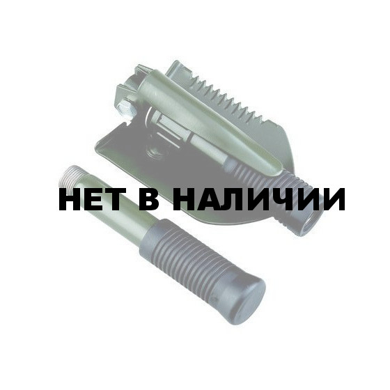 Лопата разборная с ледорубом, мотыгой и пилой AceCamp Folding shovel with pick 2588