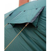Четырехместная кемпинговая палатка-полубочка с большим тамбуром Alexika Apollo 4 зеленый