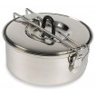 Кастрюля из нержавеющей стали с крышкой Sherpa Pot 0.6 l, 4111