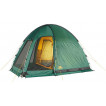 Палатка с большим тамбуром, ветрозащитным пологом по периметру и антимоскитной сеткой на входах в тамбур Alexika Minnesota 4 Luxe Alu зеленый