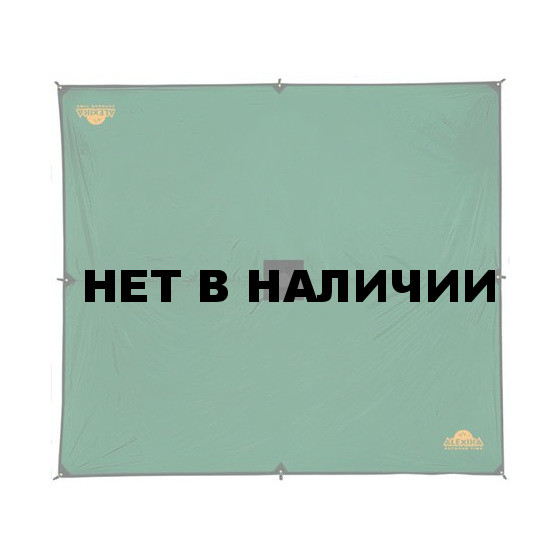 Универсальный тент защищает вас от дождя и солнца Alexika Tarp 4x3.2 зеленый