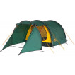 Трехместная туристическая палатка-полубочка с большим тамбуром Alexika Tunnel 3 зеленый