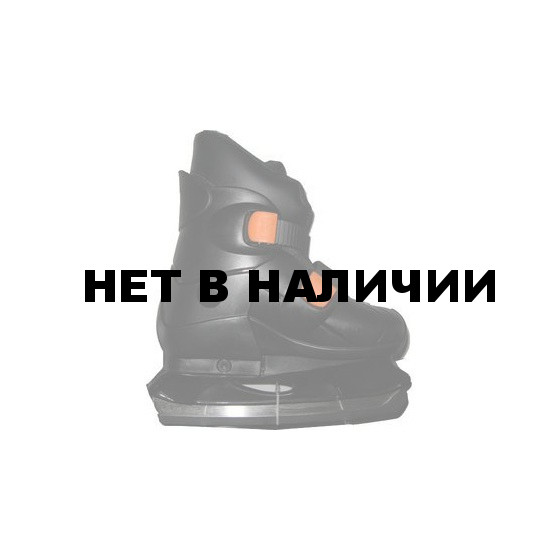 Коньки раздвижные детские PW-219 (черные)