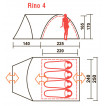 Палатка Canadian Camper Rino 4 forest