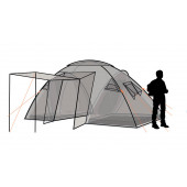 Палатка Canadian Camper Sana 4 plus forest