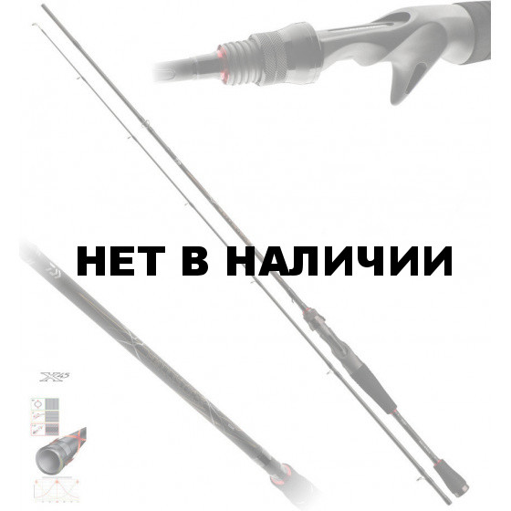 Спиннинг Daiwa Ballistic-X 1,80м (7-28г) (мульт.) 11502-181RU