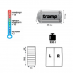 Спальный мешок Tramp Fluff (Левый)