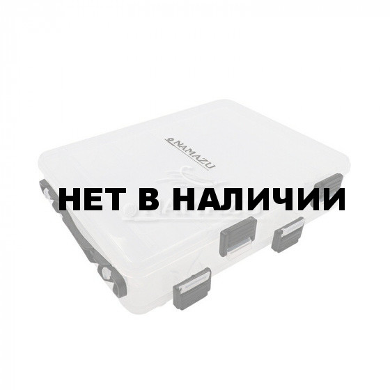 Коробка Namazu для воблеров двухсторонняя 10 отделений 20х17х46 см N-BOX25