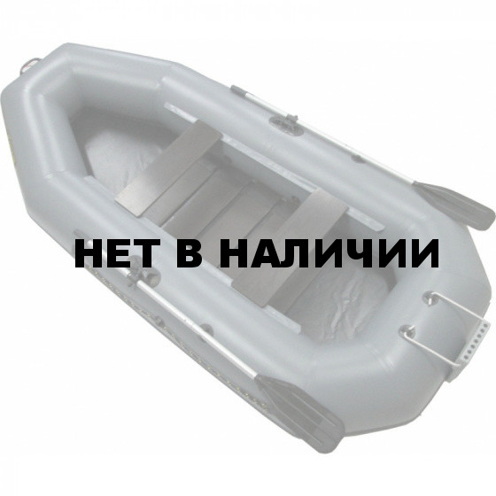 Надувная лодка Лидер Компакт-300Р (серая)