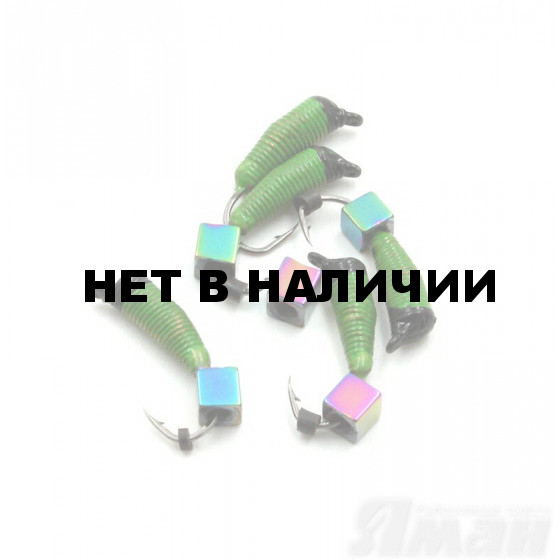 Мормышка вольфрам безнасадочная Яман Ручейник №5, d-2 мм, L-9.5 мм, 0,80 г (5 шт.) Я-МР1149