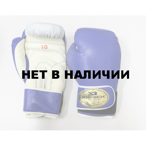 Перчатки боксерские JOEREX PU, 10 OZ, синие, JBX110