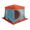 Палатка рыбака Нельма Куб-3 Люкс Профи (двухслойная, серебрянка)