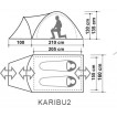 Палатка Canadian Camper Karibu 2