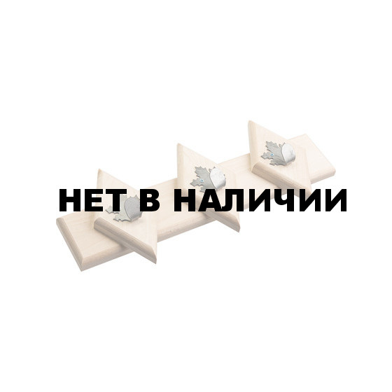 Вешалка Банные Штучки 3 металлических крючка 32309