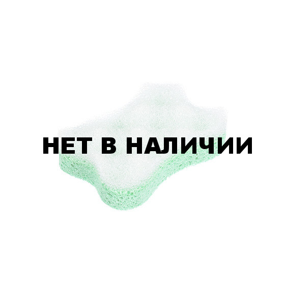 Мочалка из целлюлозы c массажным слоем Банные Штучки фигурная 32602