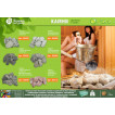 Камень для бани Банные Штучки Кварцит малиновый колотый 20 кг 3715