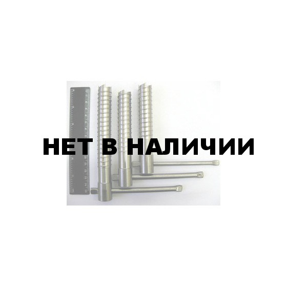 Ввертыш (130х2х20 мм, ручка d8, нержавеющ. сталь)