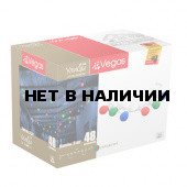 Уличная светодиодная гирлянда (мультиколор) Vegas Лампы 48 LED 2,4 м, 24V 55040