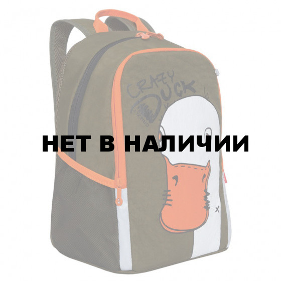 Рюкзак школьный ортопедический Grizly Crazy Duck 13,5 л RB-051-5/3 (229506)