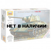 Сборная модель Звезда Танк средний советский Т-34/76 образца 1943 (1:72) 5001