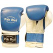 Перчатки боксерские Pak Rus ,кожа, 10 OZ синие (PR-12492) 