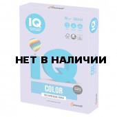 Бумага цветная для принтера IQ Color А4, 80 г/м2, 500 листов, бледно-лиловая, LA12