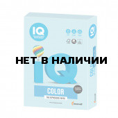 Бумага цветная для принтера IQ Color А4, 160 г/м2, 250 листов, голубая, MB30