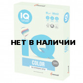 Бумага цветная для принтера IQ Color А3, 80 г/м2, 500 листов, светло-зеленая, GN27