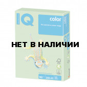 Бумага цветная для принтера IQ Color А3, 160 г/м2, 250 листов, зеленая, MG28