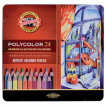 Карандаши цветные художественные KOH-I-NOOR Polycolor 24 цвета в коробке 3824024002PL