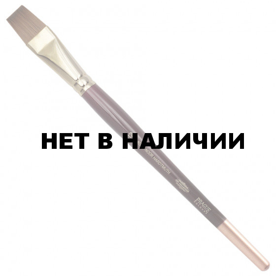 Кисть художественная KOH-I-NOOR колонок, плоская, №12, короткая ручка 9936012010BL