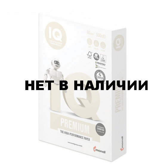 Бумага для цветной печати IQ Premium А3, 80 г/м2, 500 листов