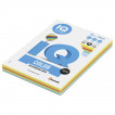 Бумага цветная для принтера IQ Color А4, 160 г/м2, 100 листов, 5 цветов, RB02