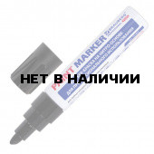 Маркер краска лаковый Brauberg Professional Plus Jumbo линия 8 мм черный 151455