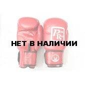 Перчатки боксерские Pak Rus, искусственная кожа, 10 OZ ,красные, PR-128880