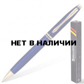 Ручка шариковая Brauberg De Luxe Blue линия 0,7 мм 141412