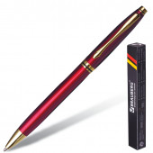 Ручка шариковая Brauberg De Luxe Red линия 0,7 мм 141413