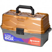 Ящик для снастей Nisus Tackle Box трехполочный золотой N-TB-3-GO