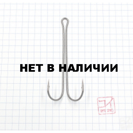 Крючок Koi 3 XL Double Hook № 4/0, BN, двойник (10 шт.) KH2421-4/0BN